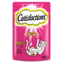 CATISFACTIONS con Buey snacks para gatos