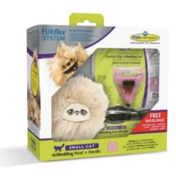 Cepillo FURMINATOR gatos furflex combo