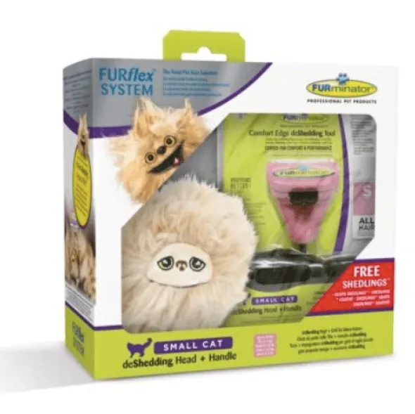 Cepillo FURMINATOR gatos furflex combo