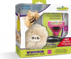 Cepillo FURMINATOR gatos furflex combo