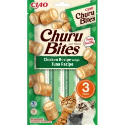 Churu cat bites Atún bocaditos para gatos 12x(3×10 g)