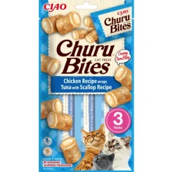 Churu cat bites ATÚN VIERA bocaditos para gatos 12x(3×10 g)