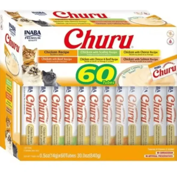 Churu cat variedades POLLO snacks crema para gatos