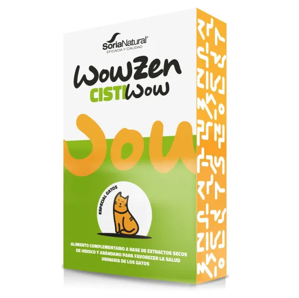 Cistiwow gatos salud urinaria 24 comprimidos