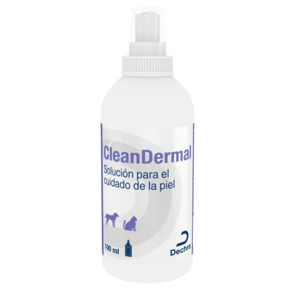 CLEANDERMAL Spray Clorhexidina perros gatos 100 ml