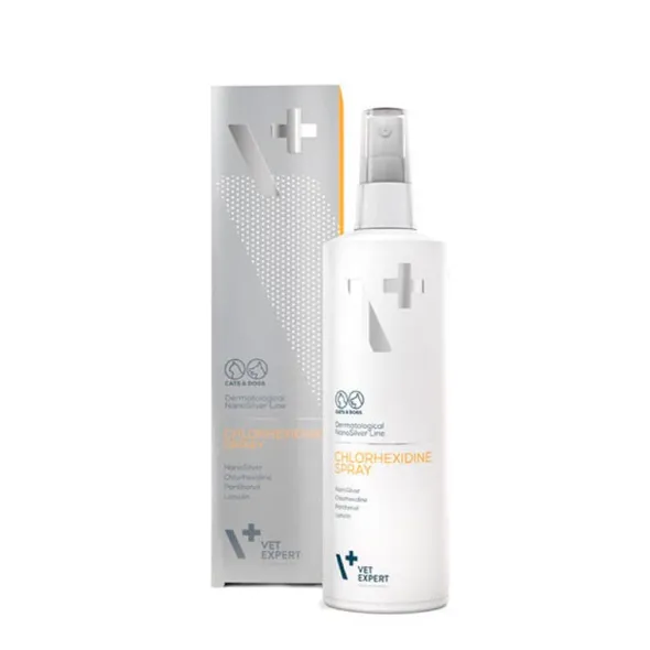 Clorhexidine spray Vet Expert perros y gatos 100 ml