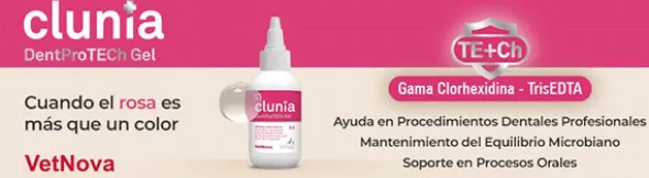 Clunia DentProTECh Gel dental perros gatos 59 ml