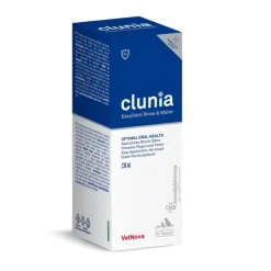 Clunia easy dent rinse & water para salud bucodental de perros gatos caballos 236 ml