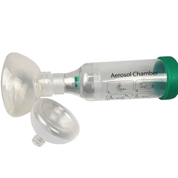 Cámara Inhalación aerosoles con mascarilla 1 unidad