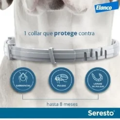 Collar Seresto perros collar antiparasitario
