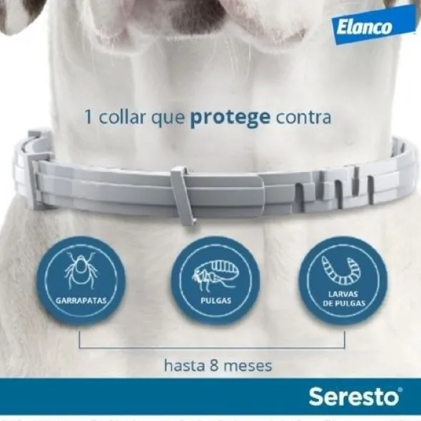 Collar Seresto perros collar antiparasitario