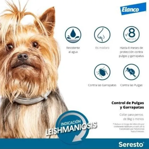 Collar Seresto perros collar antiparasitario