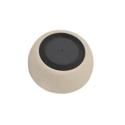 Comedero bambú beigge diámetro 12 cm