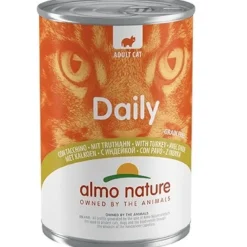 Comida húmeda gatos ALMO NATURE DAILY pavo 400g