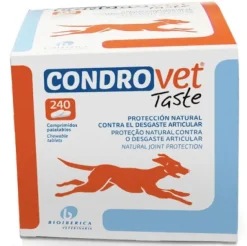 CONDROVET TASTE lesión articular 240 comp perros gatos