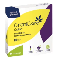 Cronicare Collar perros gatos con CBD y Mentol 60 cm