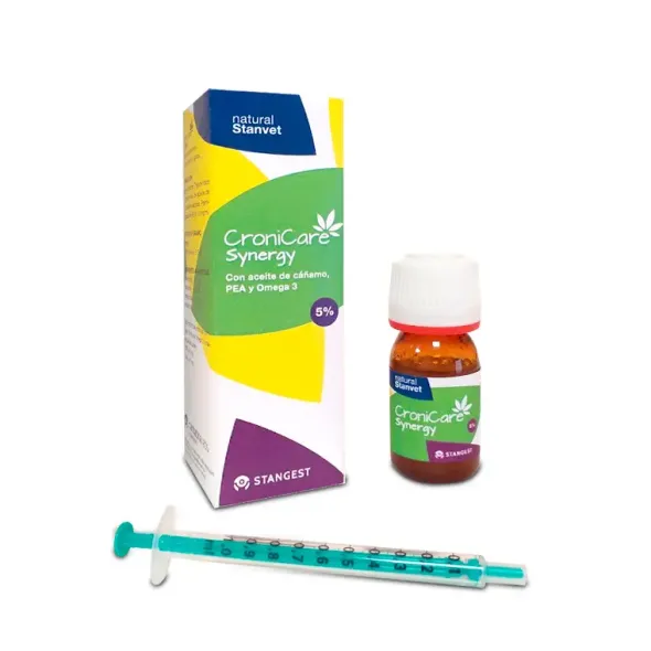 Cronicare Synergy 5% cáñamo perros gatos 10 ml