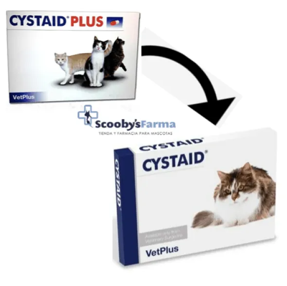 Cystaid plus gatos tracto urinario inferior 180 cápsulas