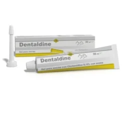 Dentaldine gel clorhexidina para encías antisarro perros y gatos 30 ml