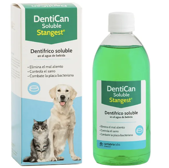 Dentican SOLUBLE enjuague bucal perros gatos