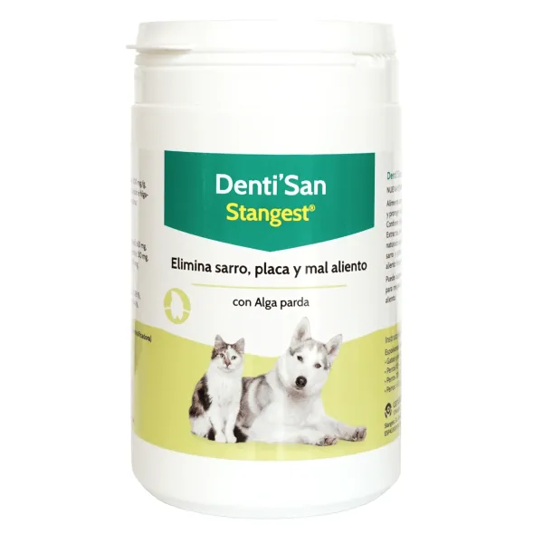 DentiSan sarro placa aliento perros gatos 180 g