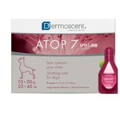Dermoscent ATOP 7 Spot-On para perros y gatos Piel atópica, picor y dermatitis
