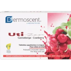 Dermoscent UTI-ZEN confort urinario perros gatos 30 comprimidos