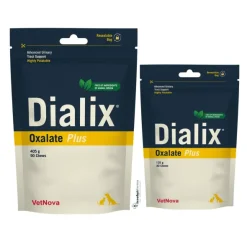 Dialix Oxalate Plus CHEWS veganos protección urinaria y renal para perros y gatos