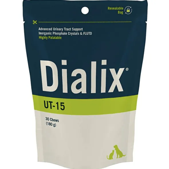 DIALIX UT 15, 30 CHEWS urinario perros