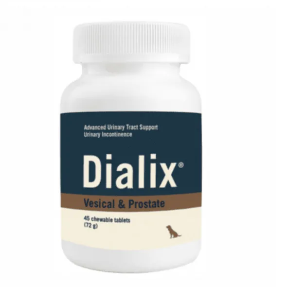 DIALIX Vesical prostate V 10 incontinencia urinaria y prostatitis 45 comp perros