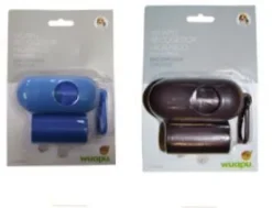 Dispensador de bolsas perro 2 rollos con 15 u cada uno