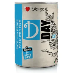 Disugual D-DAY cat PESCADO 6×400 g