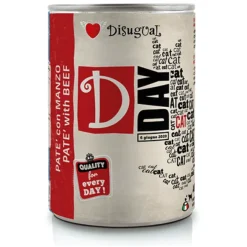Disugual D-DAY cat TERNERA 6×400 g