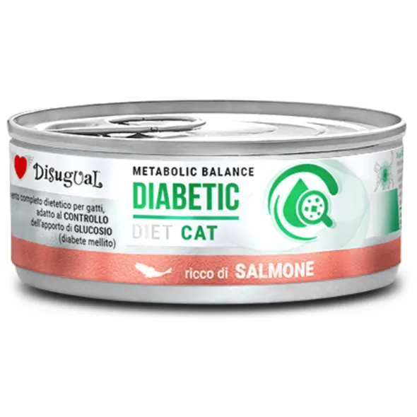 Disugual Diabetic cat SALMÓN 12×85 g