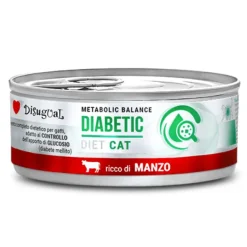 Disugual Diabetic cat TERNERA 12×85 g