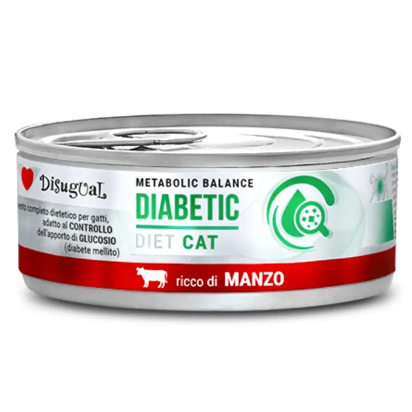 Disugual Diabetic cat TERNERA 12×85 g