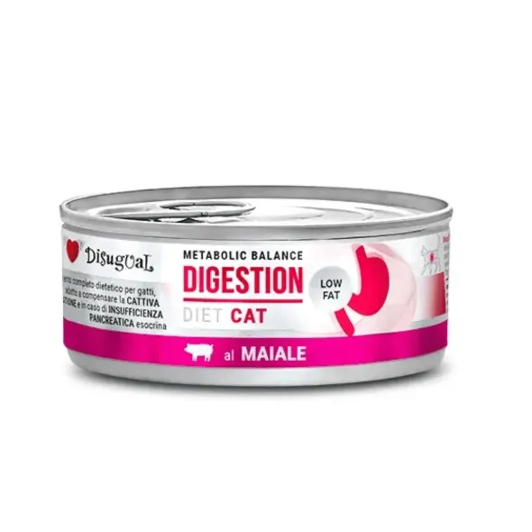 Disugual Digestión cat CERDO low fat 12×85 g