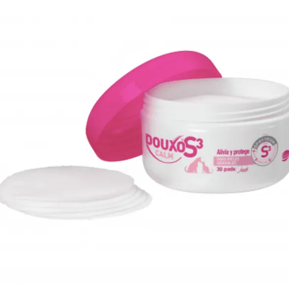 Douxo S3 CALM PADS perros gatos 30 discos