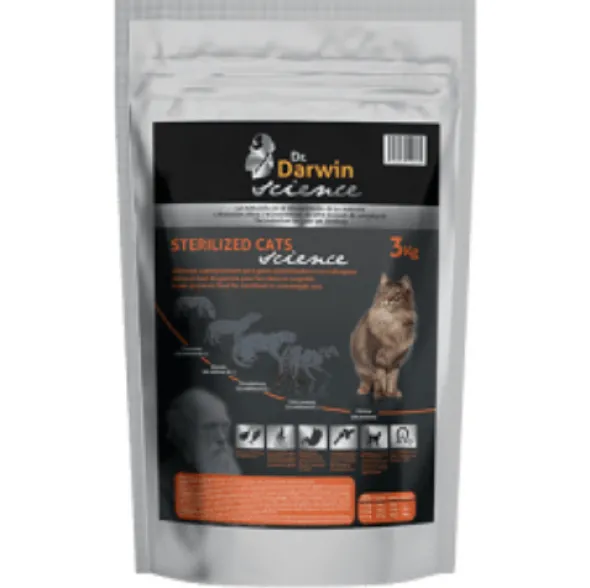 Dr Darwin pienso Sterilized Science 3 kg gatos