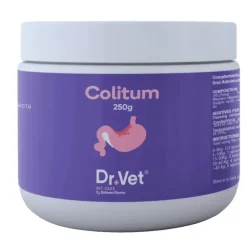 Dr Vet Colitum 250 g soporte nutricional específico para el intestino grueso perros y gatos