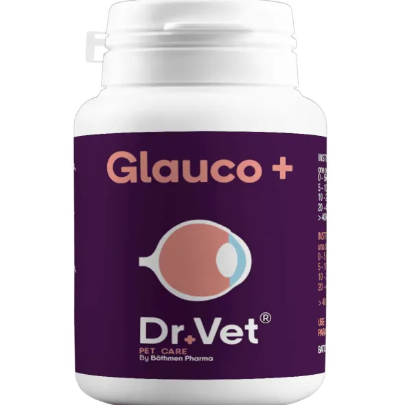 Dr Vet Glauco+ 30 comprimidos | Complemento para glaucoma en perros y gatos