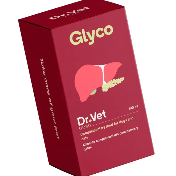 Dr Vet Glyco 100 ml | Complemento para diabetes y control del peso en perros y gatos
