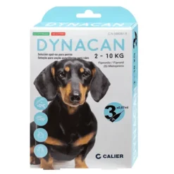 DYNACAN perros 3 pipetas 2-10 kg