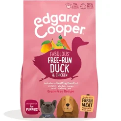 Edgard Cooper Pato Pollo puppy sin cereales pienso cachorros