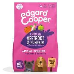 Edgard Cooper Remolacha Calabaza crujientes pienso vegano para perros