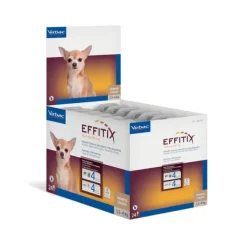 Effitix 1,5 a 4 kg pipetas antiparasitarias para perros