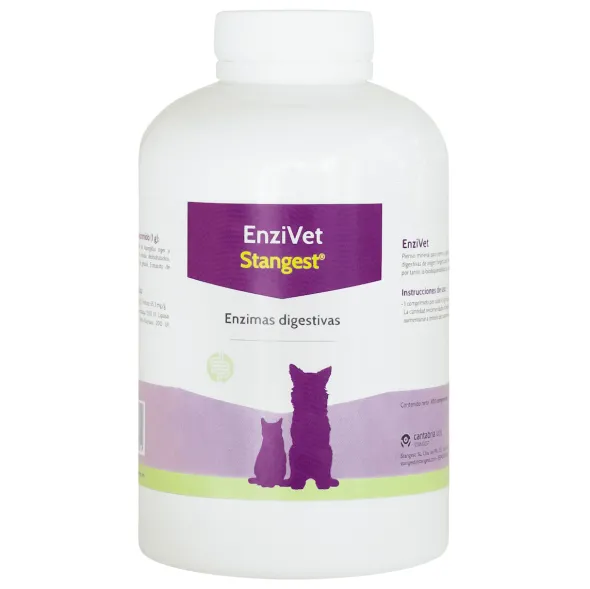 Enzivet enzimas digestivos perros gatos