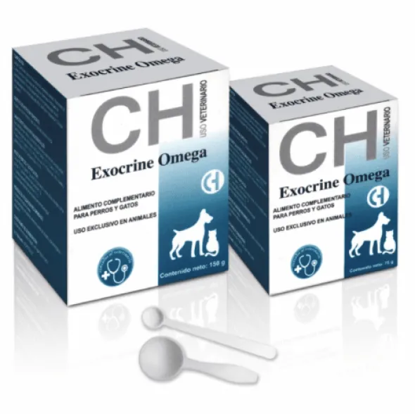 Exocrine Omega Insuficiencia Pancreática perros gatos