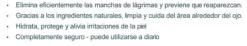 Eye Cleanser VetExpert limpiador alrededor ojo perros gatos 100 ml