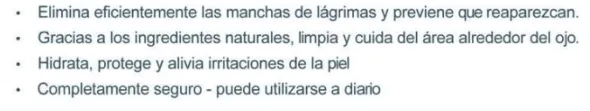 Eye Cleanser VetExpert limpiador alrededor ojo perros gatos 100 ml